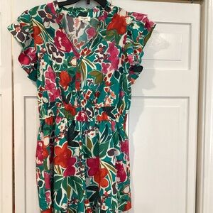 Umgee floral romper